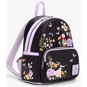 Loungefly Disney The Nightmare Before Christmas Jack Sally Zero Floral Backpack